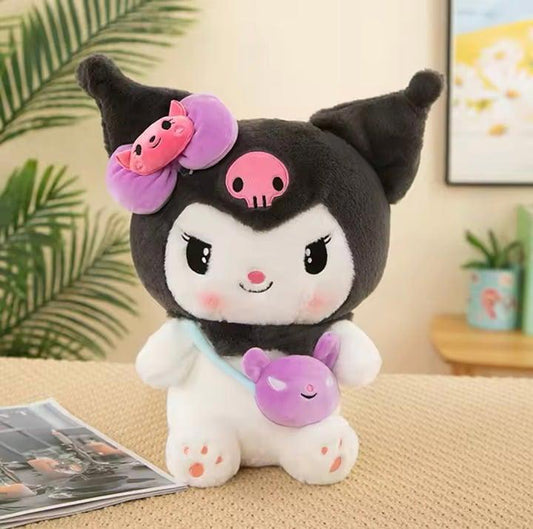 40CM/16 inches  Sanrio Kuromi Plush big Toy Stuffed Soft Doll