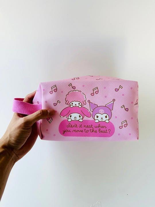 My Melody and Kuromi Cosmetic zipper bag/Pencil storage bag