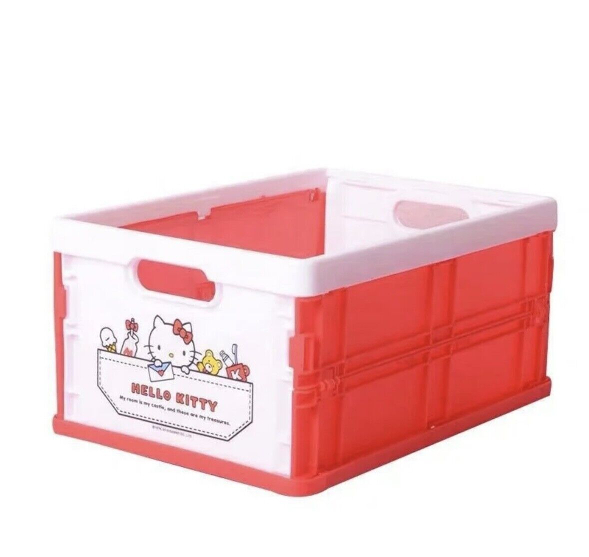 US Seller Sanrio Characters Small Foldable Storage Bin/Box