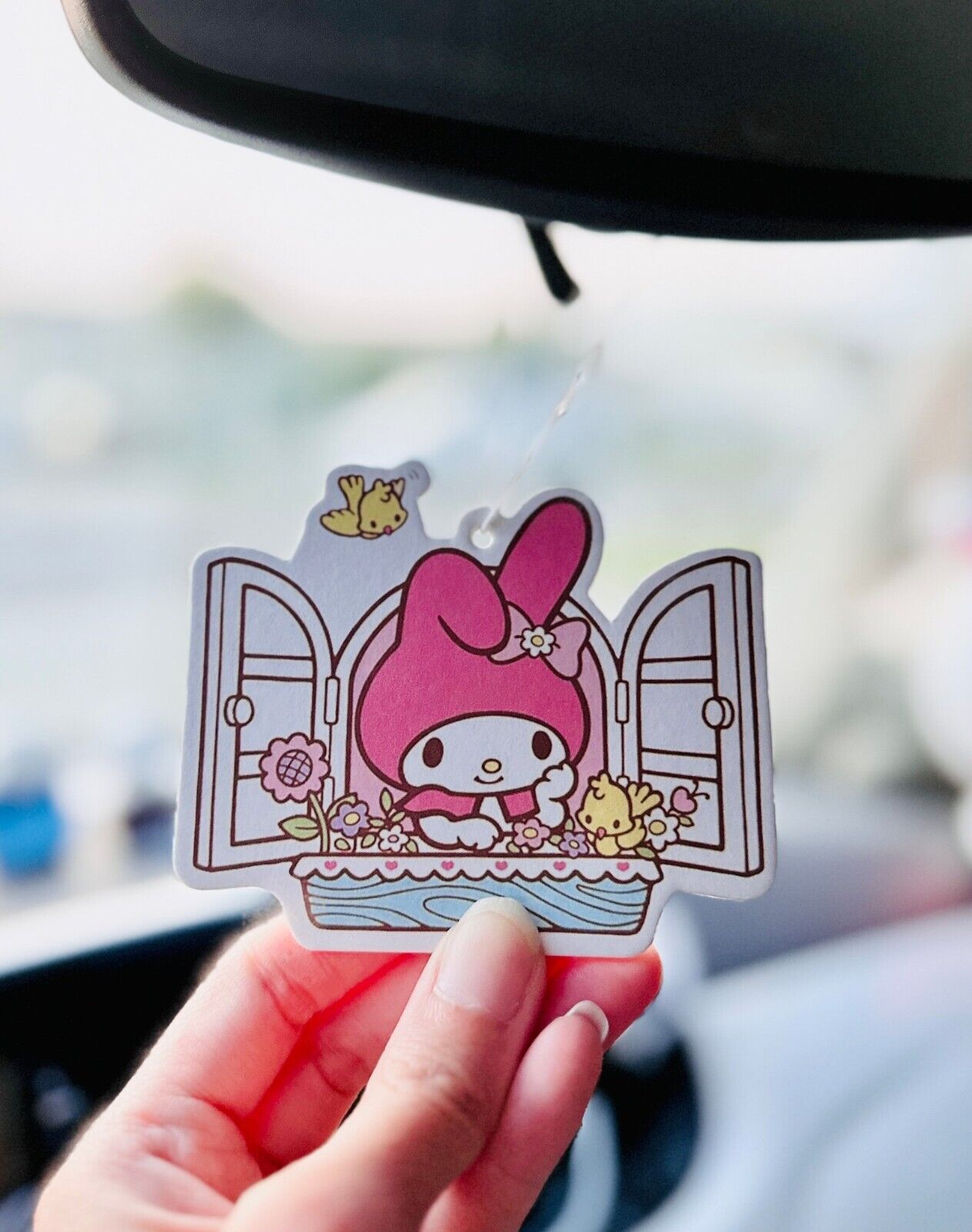 US Seller H Kitty Melody Car Air freshener - Car Accessories Natural Car Freshie