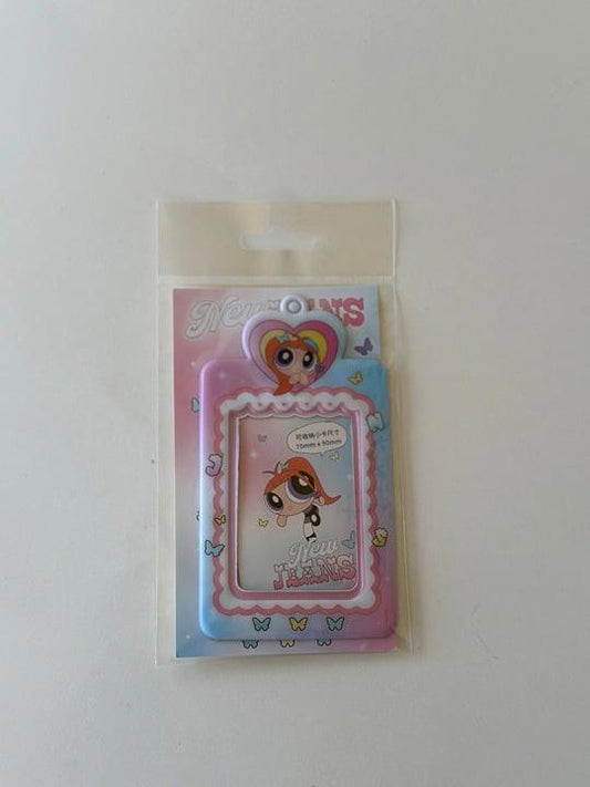 Kpop New Jeans Orange Hair Cute Animated Photocard holder