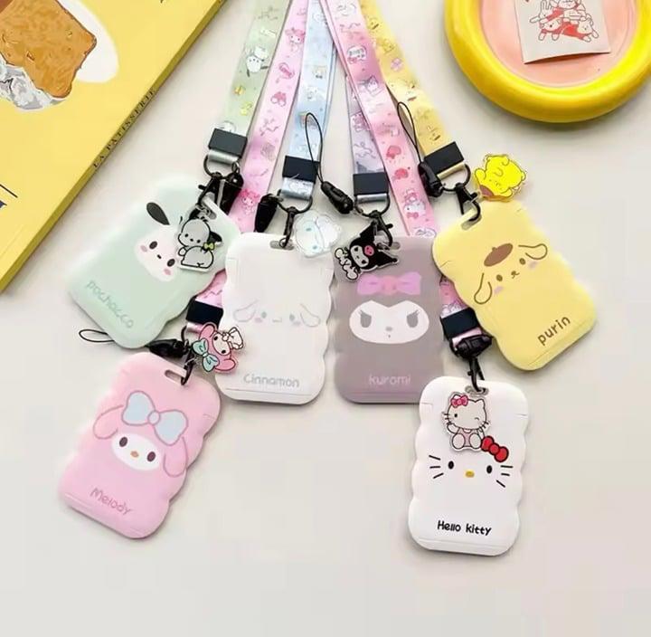 Sanrio Pompompurin - Lanyard and Card Holder