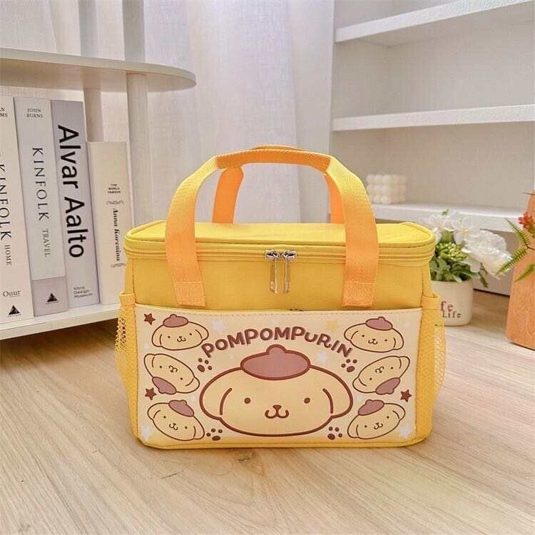 US Seller HELLO KITTY Kuromi Pochacco Pompompurin INSULATED LUNCH BAG