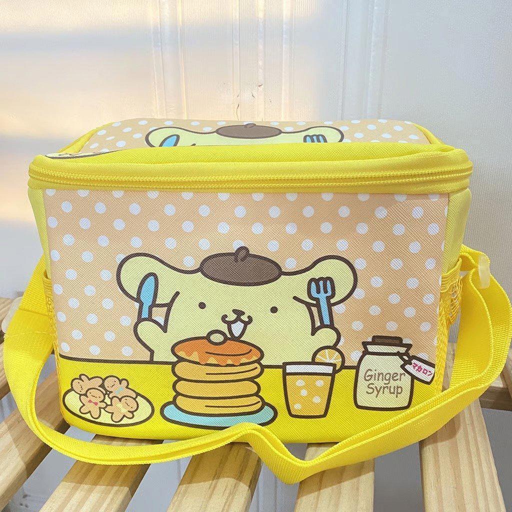 Pom Pom Purin insulated Lunch bag