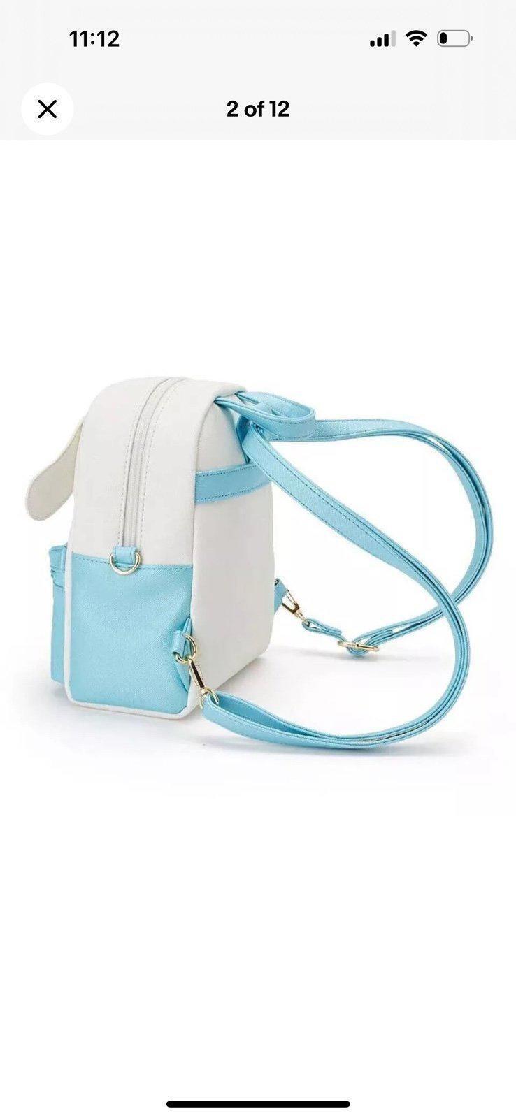 Sanrio Cinnamoroll PU Leather Backpack