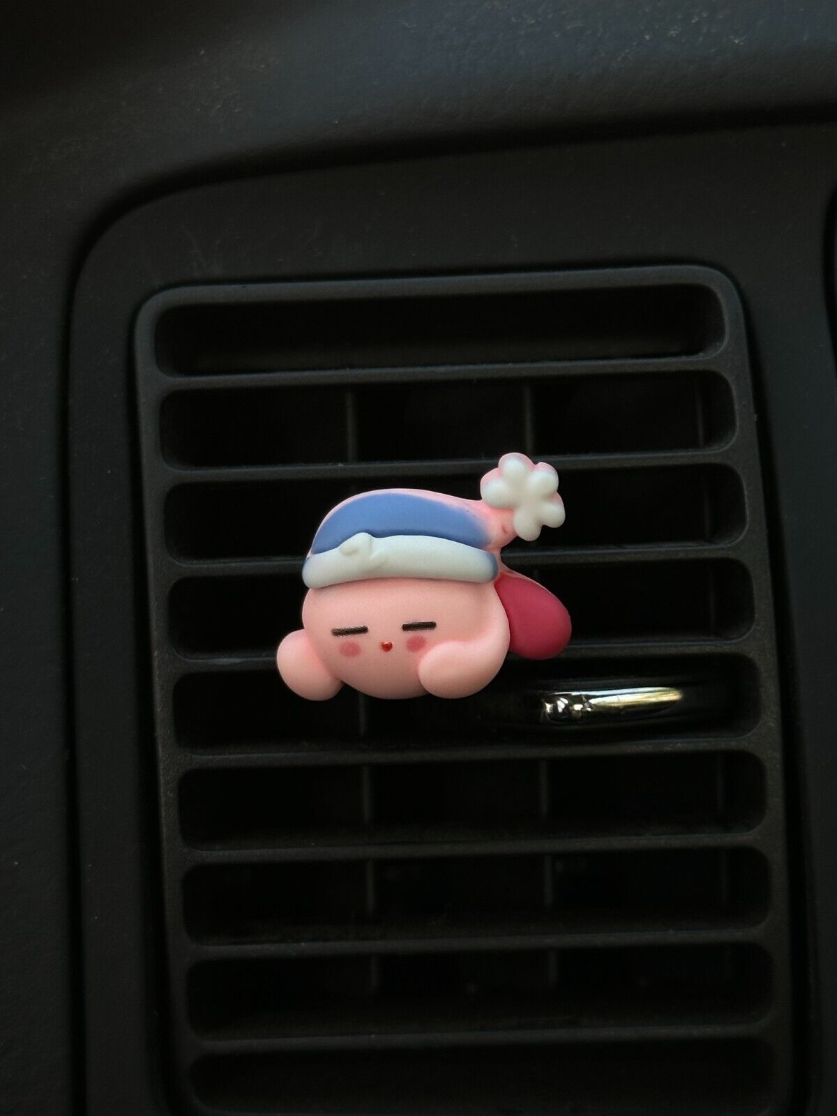 Kirby Characters Plush Cushion Car AC Vent Clips Decoratio