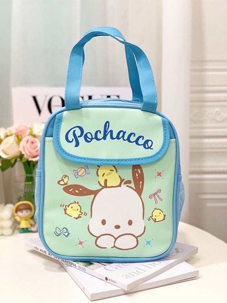 US Seller HELLO KITTY Kuromi Pochacco Pompompurin INSULATED LUNCH BAG Cinnamorol