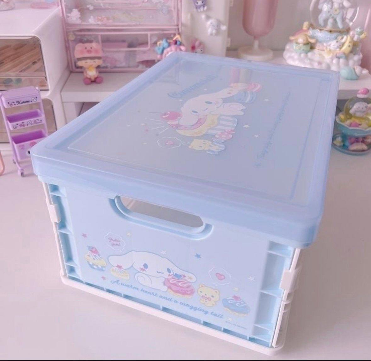 Cinnamoroll foldable organizer/storage box