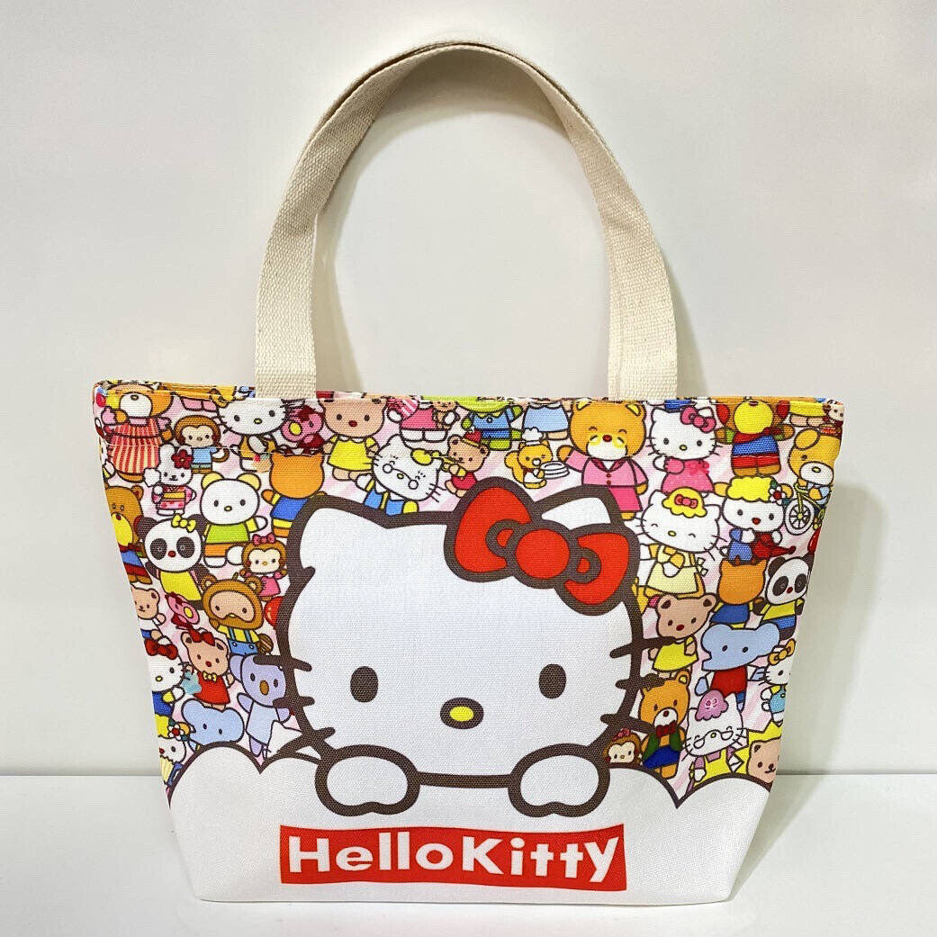 Sanrio HELLO KITTY CHARACTERS Canvas Tote BAG