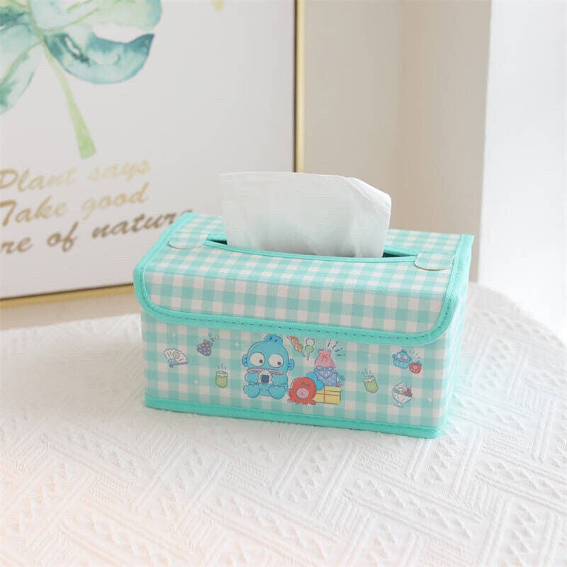 HELLO KITTY TISSUE COVER Box Holder Canvas Vintage SANRIO KAWAII