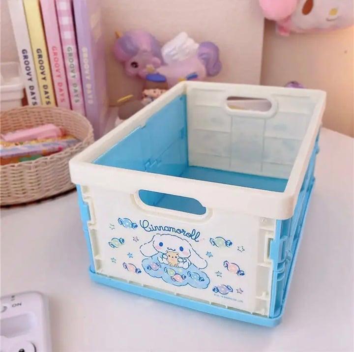 Cinnamoroll folding storage box/desk organizer