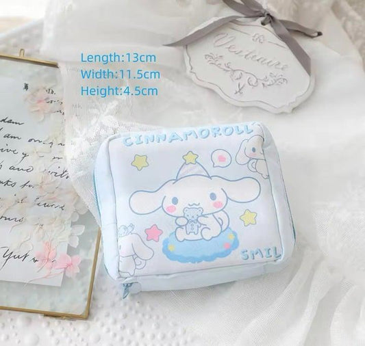 Cinnamoroll Version 2 carrying organizer zipper pouch