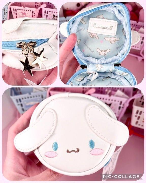 Cinnamoroll Leather Coin Purse Headphone Bag | Coin Bags | Sanrio characters