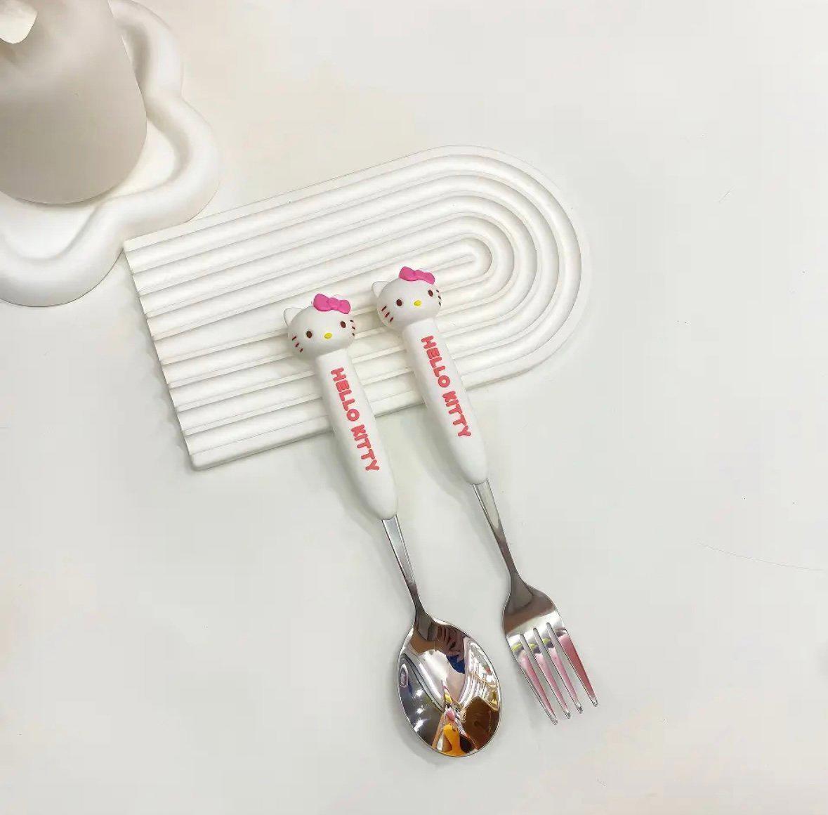 Sanrio Hello Kitty Spoon and Fork set