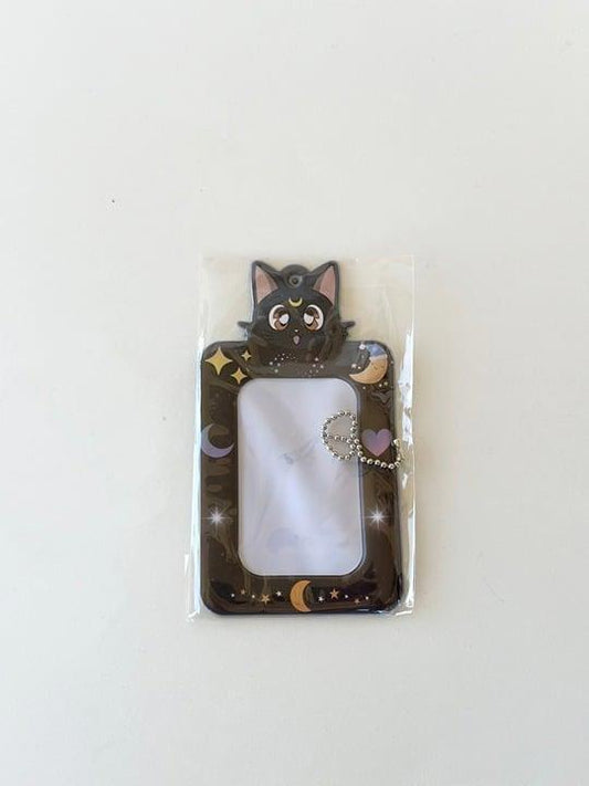 Luna Sailor Moon Cat Kpop Idol Cute Kawaii Photocard holder