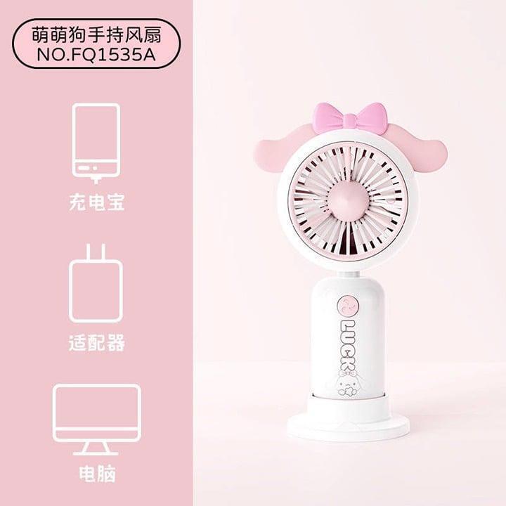 My melody Portable USB Rechargeable Small Fan