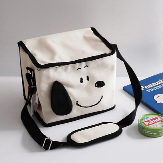 snoopy insulated lunch bag/picnic bag