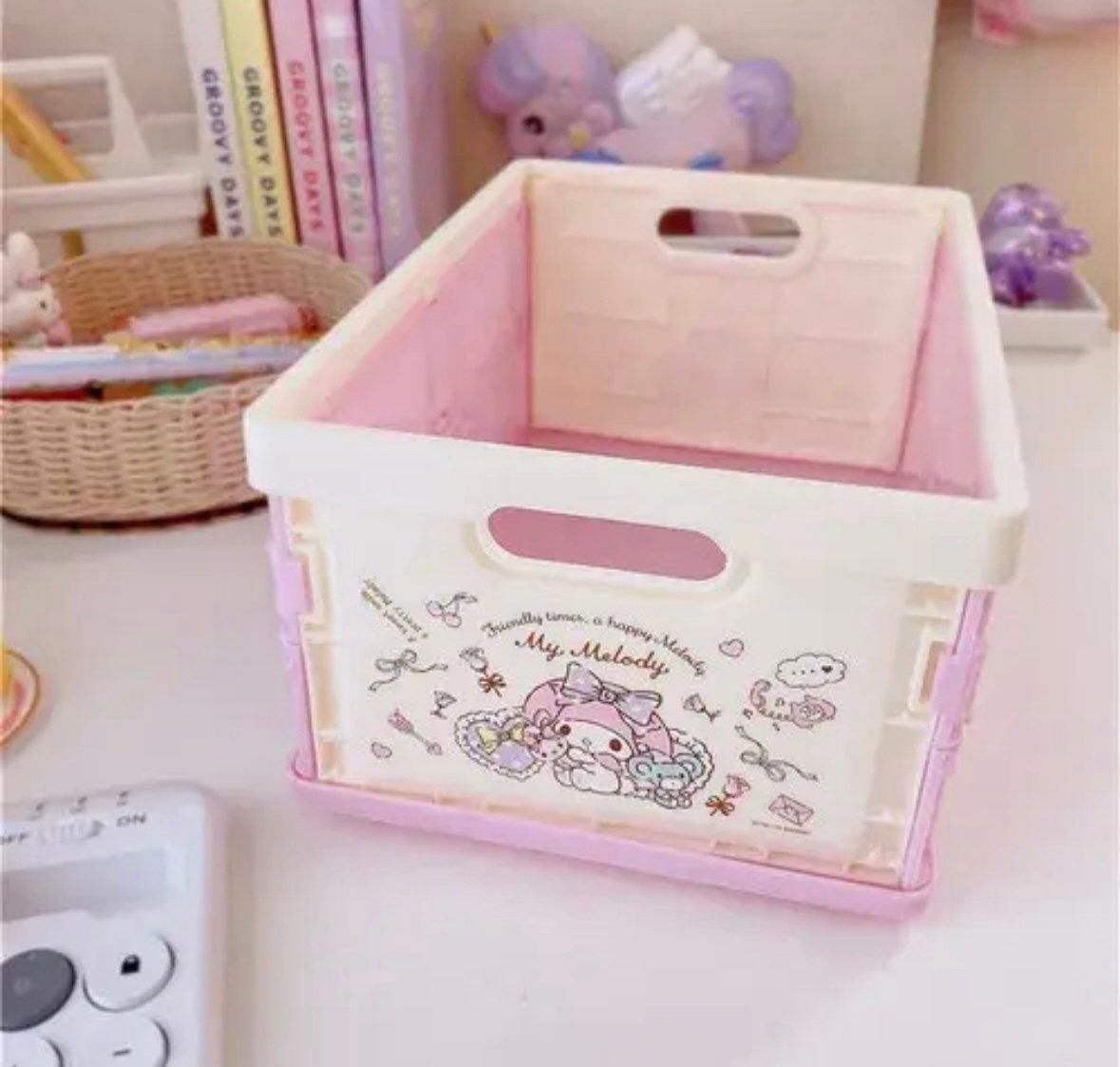 My Melody foldable organizer/storage box