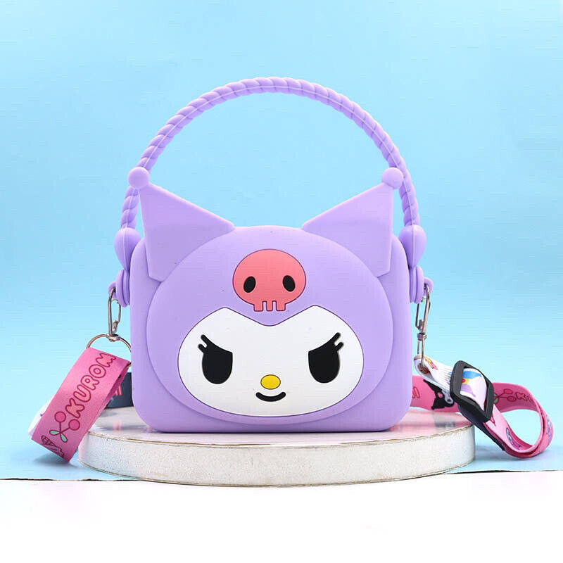 Back to school Sanrio HELLO KITTY CHARACTERS silicon crossbody BAG