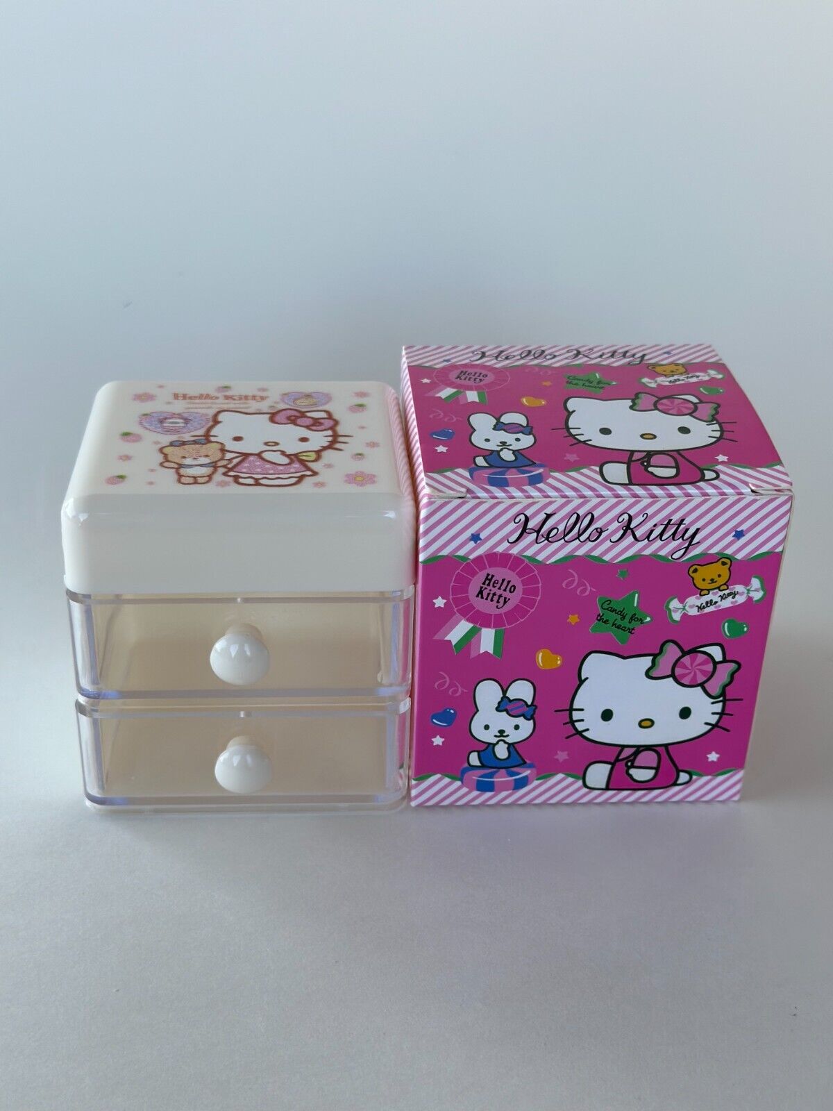 Sanrio Hello Kitty Mini 2 Drawers Storage