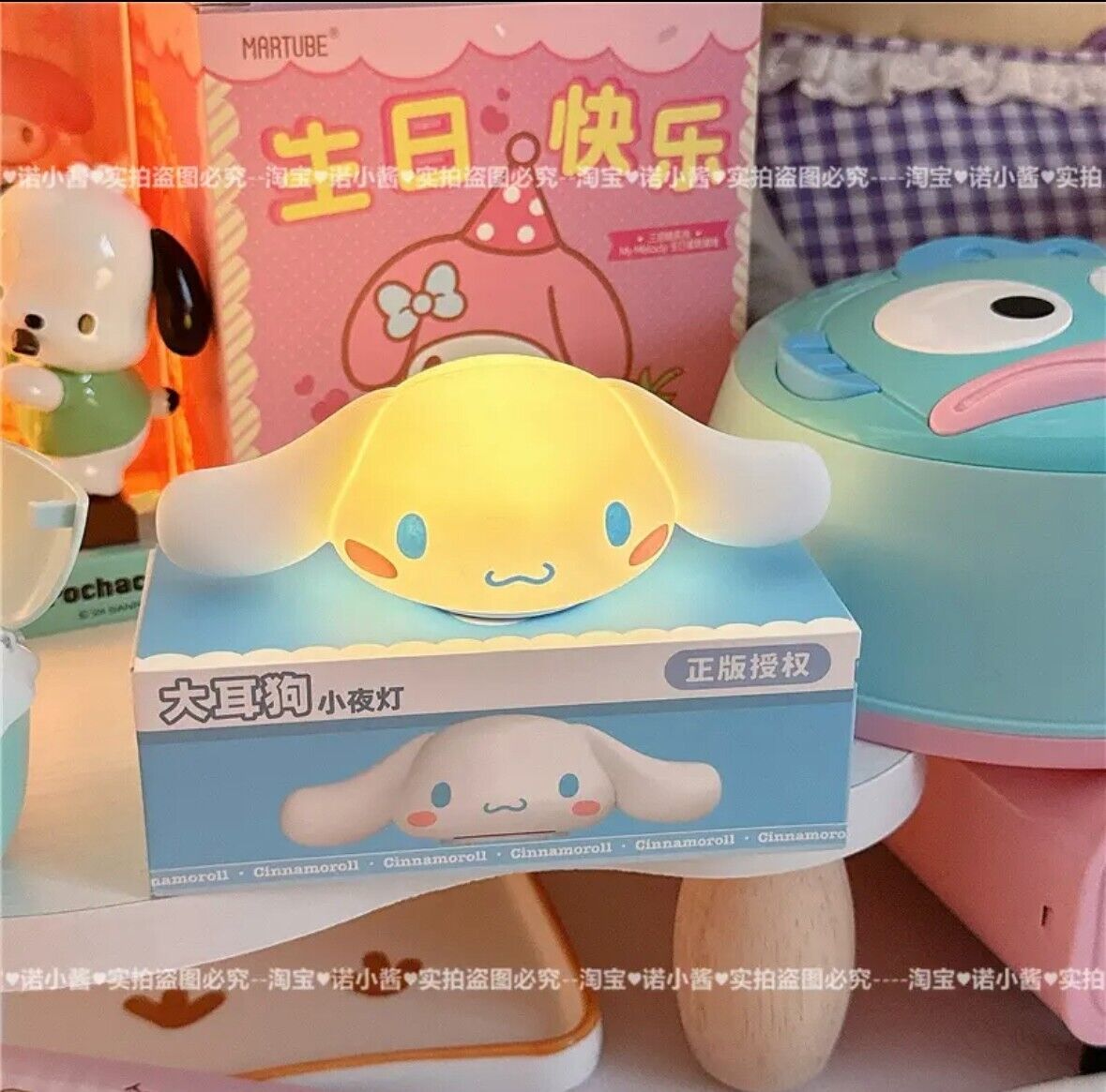 Sanrio Kawaii Characters Mini Night  light cute !!!