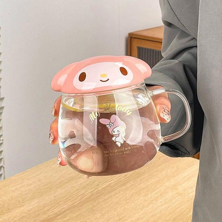 My melody high borosilicate glass mug