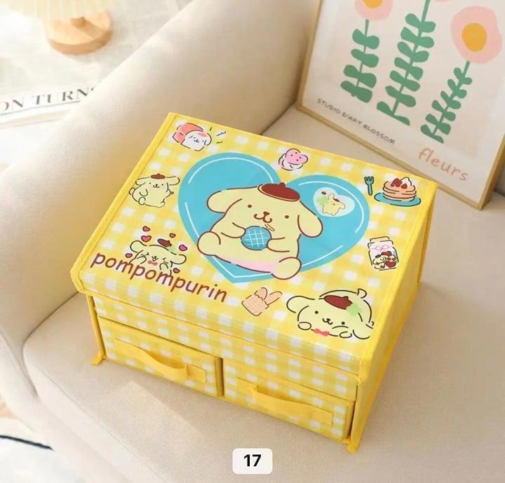 Pompompurin foldable storage box/ organizer