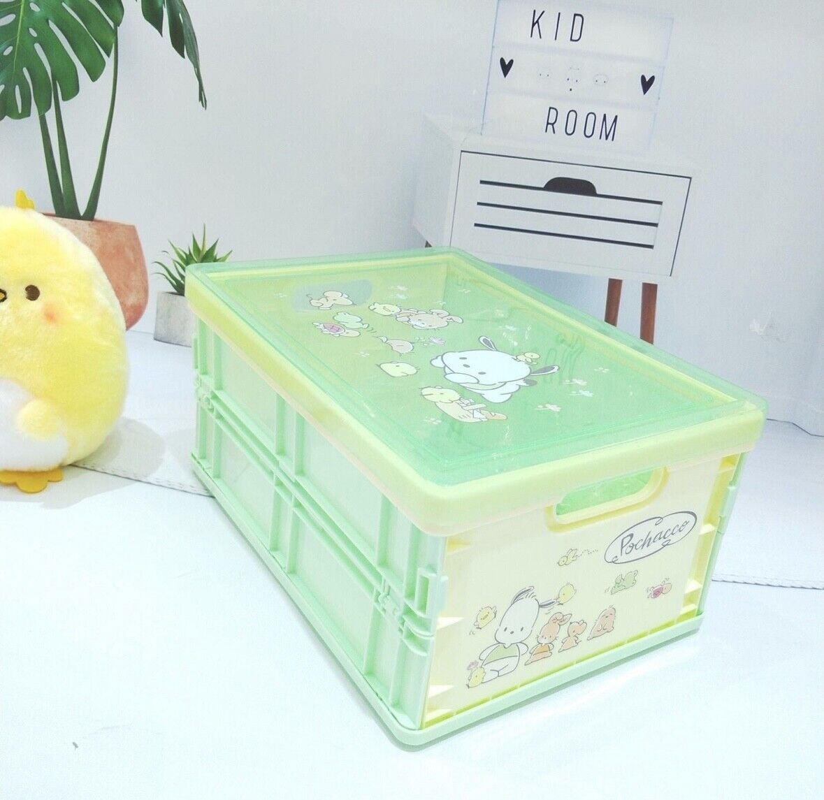 Sanrio Hello Kitty Kuromi Cinnamoroll Characters  Foldable Storage Bin/Box