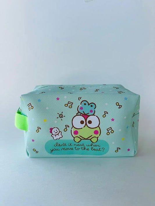 Keroppi Cosmetic zipper bag/Pencil storage bag