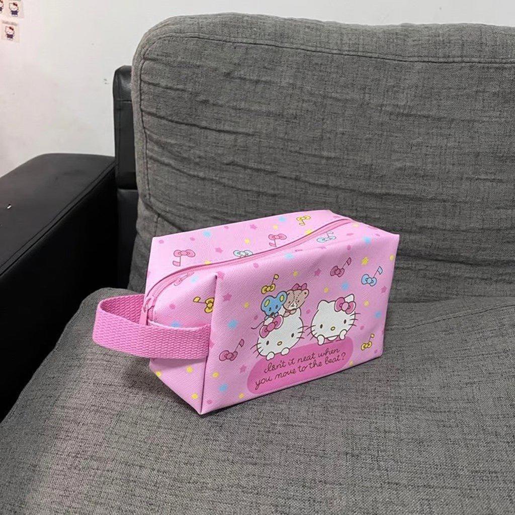 Hello Kitty Cosmetic zipper bag/make up storage bag