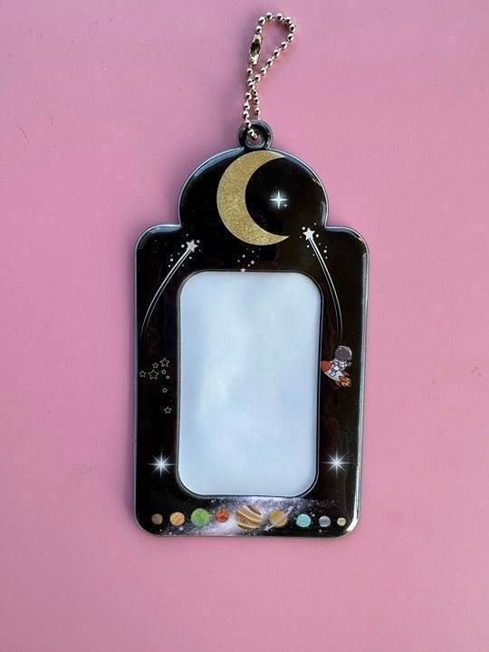 Kpop photocard holder Half Moon Galaxy