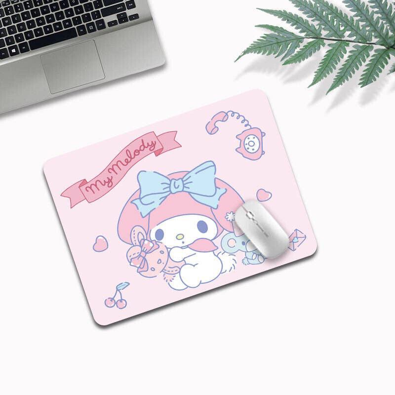 Kawaii Sanrio Characters Mouse Pad Kuromi Cinnamoroll Hello Kitty My Melody