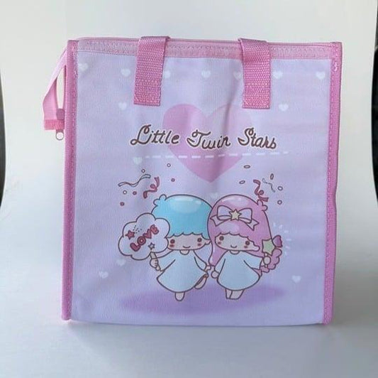 Twin Little Stars insulated & waterproof lunch bag