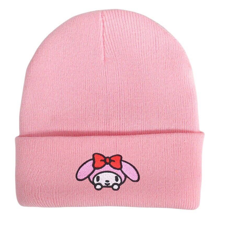 Sanrio Hello Kitty, My Melody, Kuromi, Cinnamoroll, Kawaii Cute Beanie