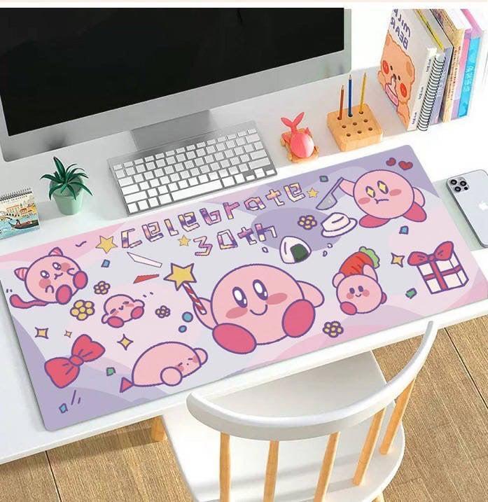 Kirby non-slip office/home/school desk pad