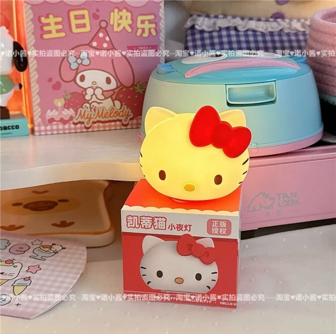 Sanrio Kawaii Characters Mini Night  light cute !!!