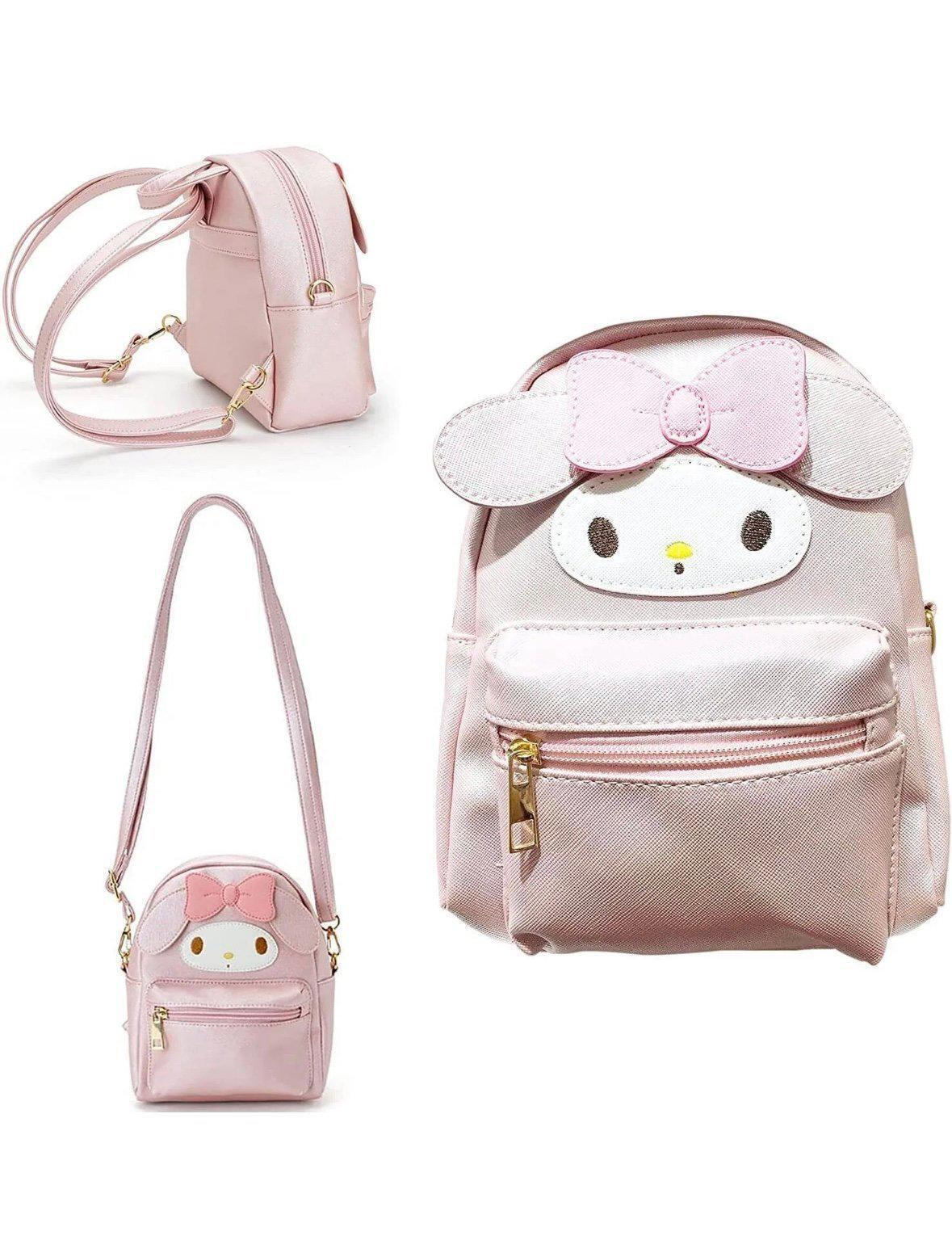 Sanrio My Melody PU Leather Backpack