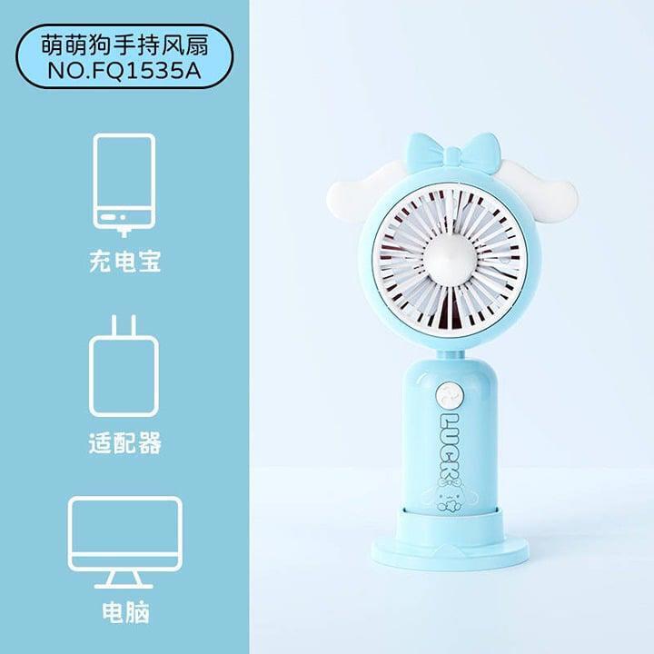 Cinnamoroll Portable USB Rechargeable Small Fan