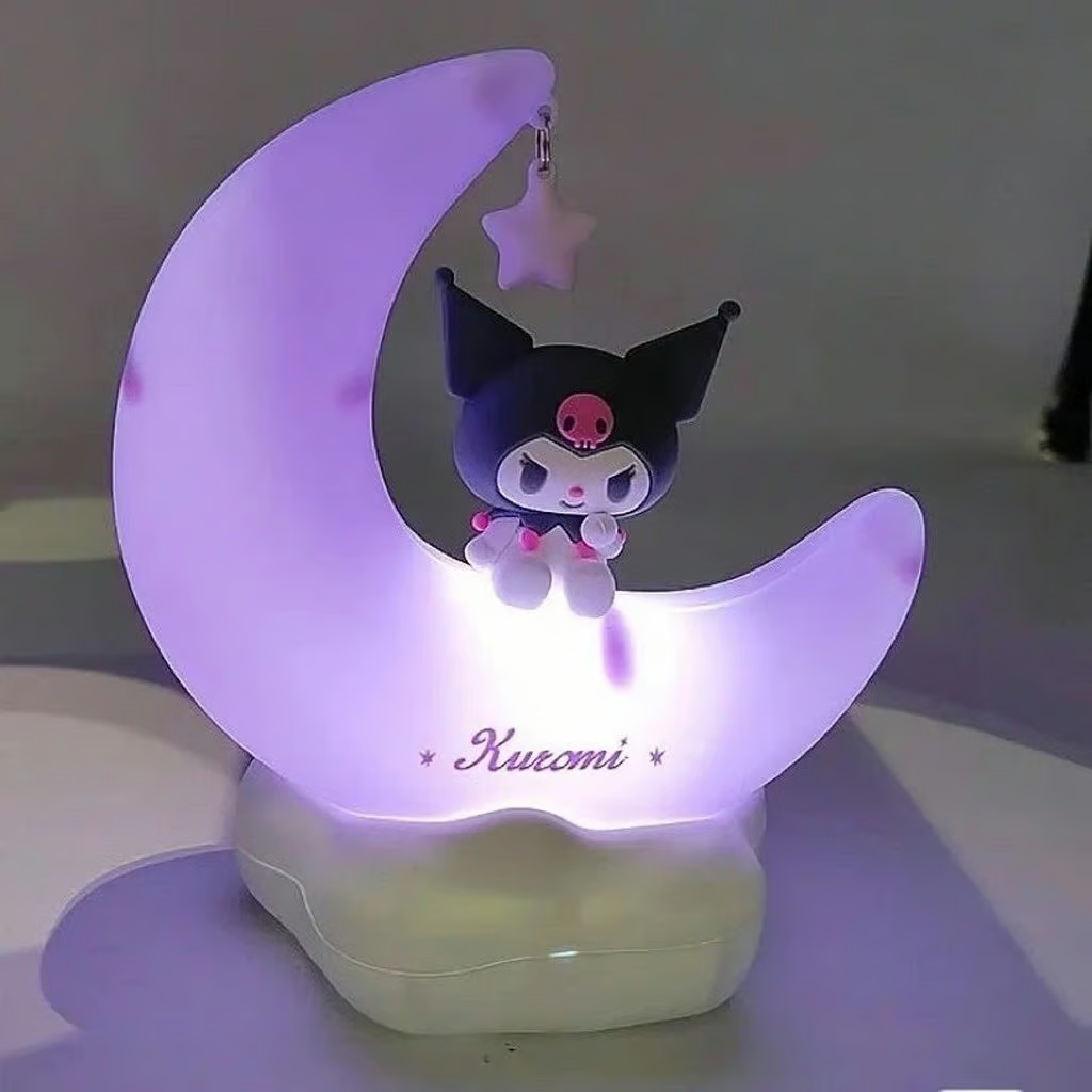 Sanrio Kawaii Characters in The Moon Night  light cute !!!