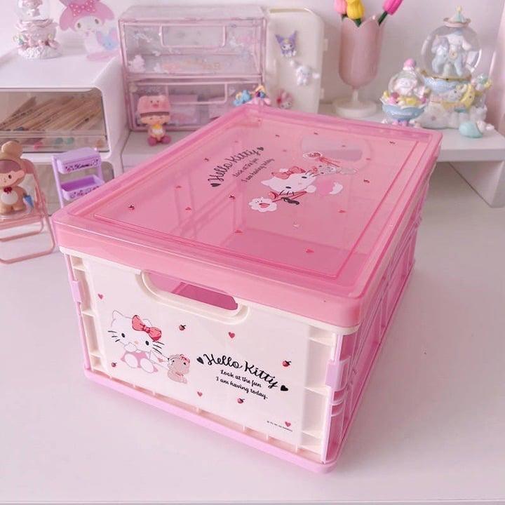 Hello Kitty foldable organizer/storage box