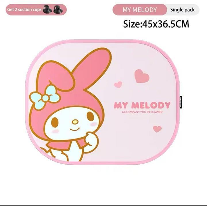 My melody Side Windshield Sunshade