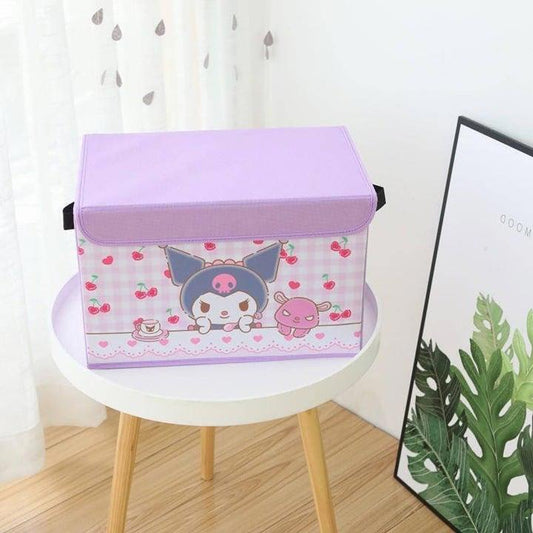 large size Kuromi Version 2 Foldable Collapsible Storage Box