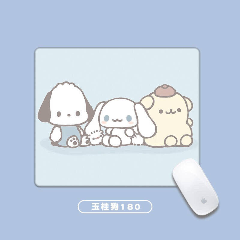 Kawaii Sanrio Characters Mouse Pad Kuromi Cinnamoroll Hello Kitty My Melody