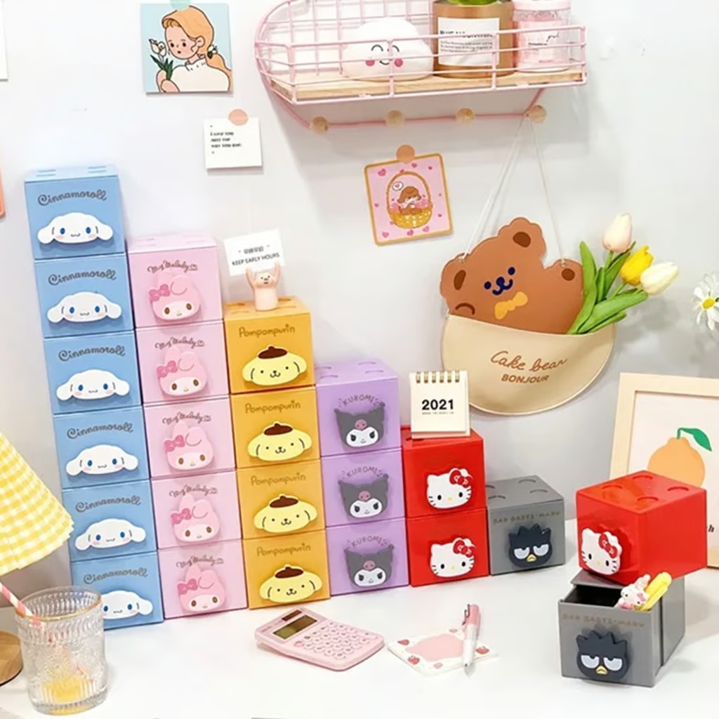 Sanrio Characters  Stackable Storage Chest/box