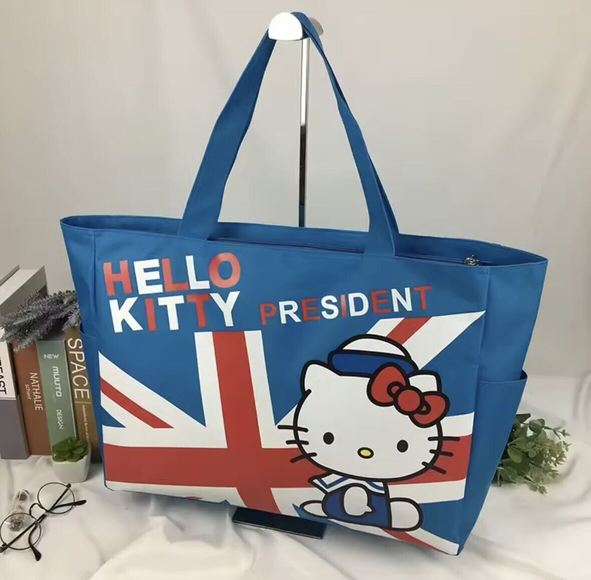 Sanrio HELLO KITTY  RILAKKUMA CHARACTERS Canvas Tote BAG/shoulder bag