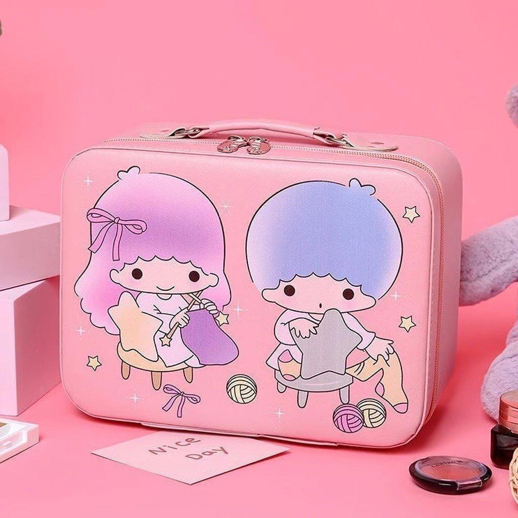 Little Twin Stars carrying makeup/cosmetic box